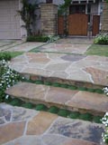 Flagstone Paving and Steps