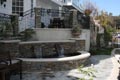 Retaining Wall with Stucco Finish